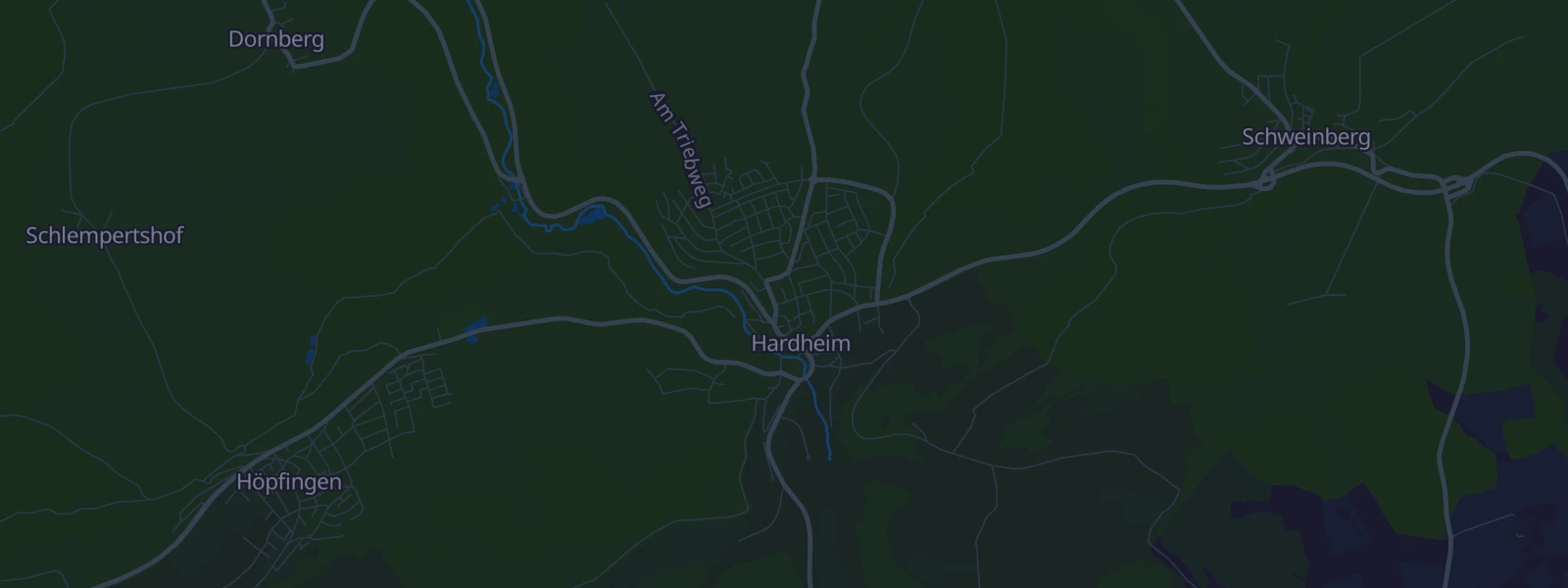Karte von Hardheim
