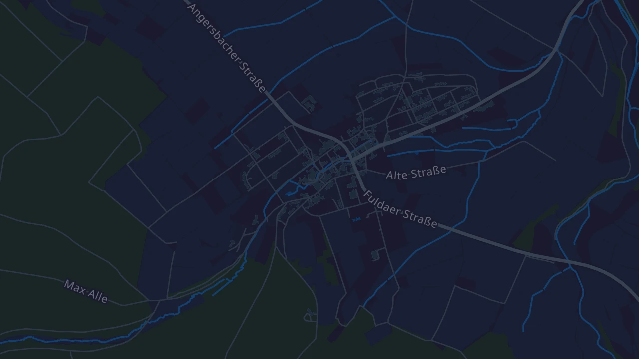 Karte von Wartenberg - Landenhausen