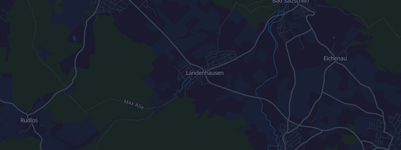 Karte von Wartenberg - Landenhausen