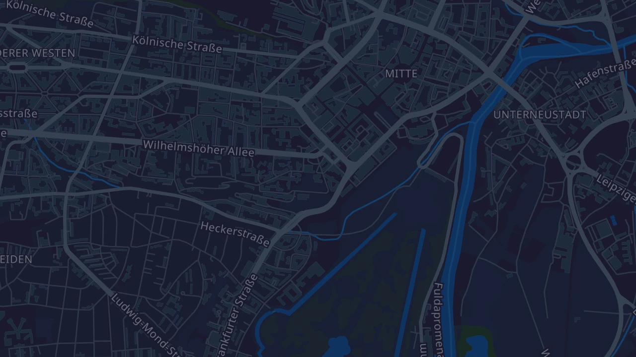 Karte von Kassel
