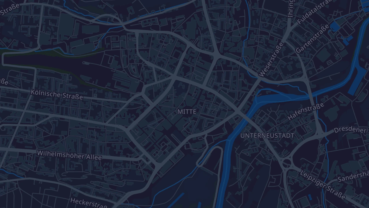 Karte von Kassel