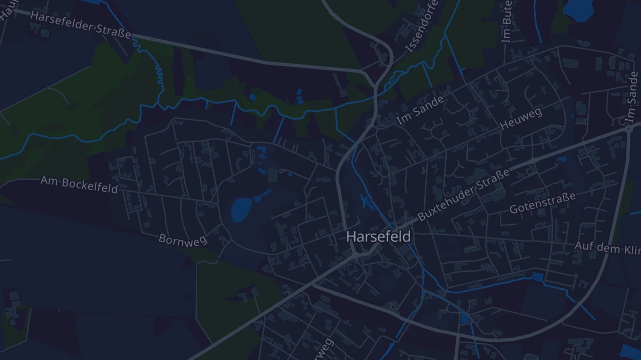 Karte von Harsefeld