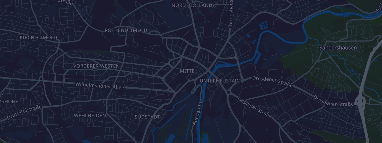 Karte von Kassel