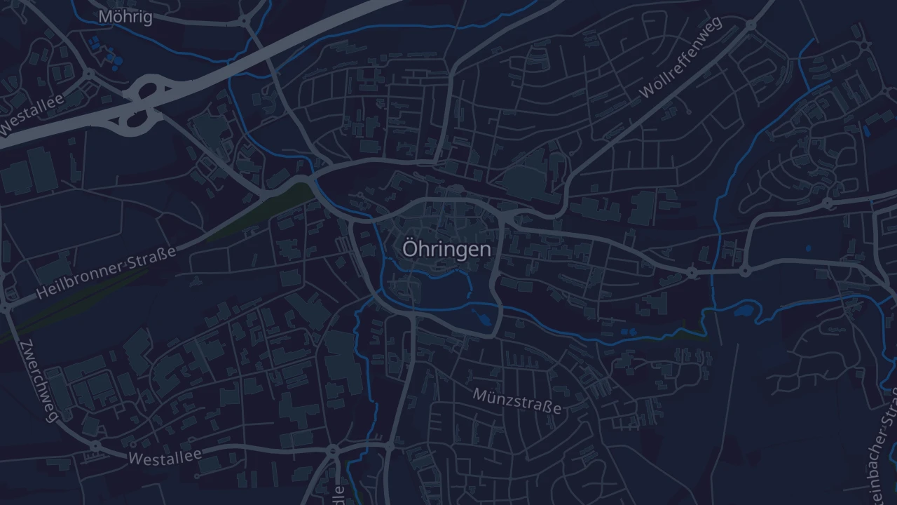 Karte von Öhringen