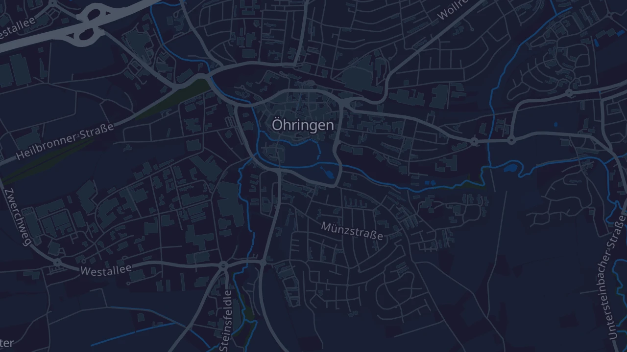 Karte von Öhringen