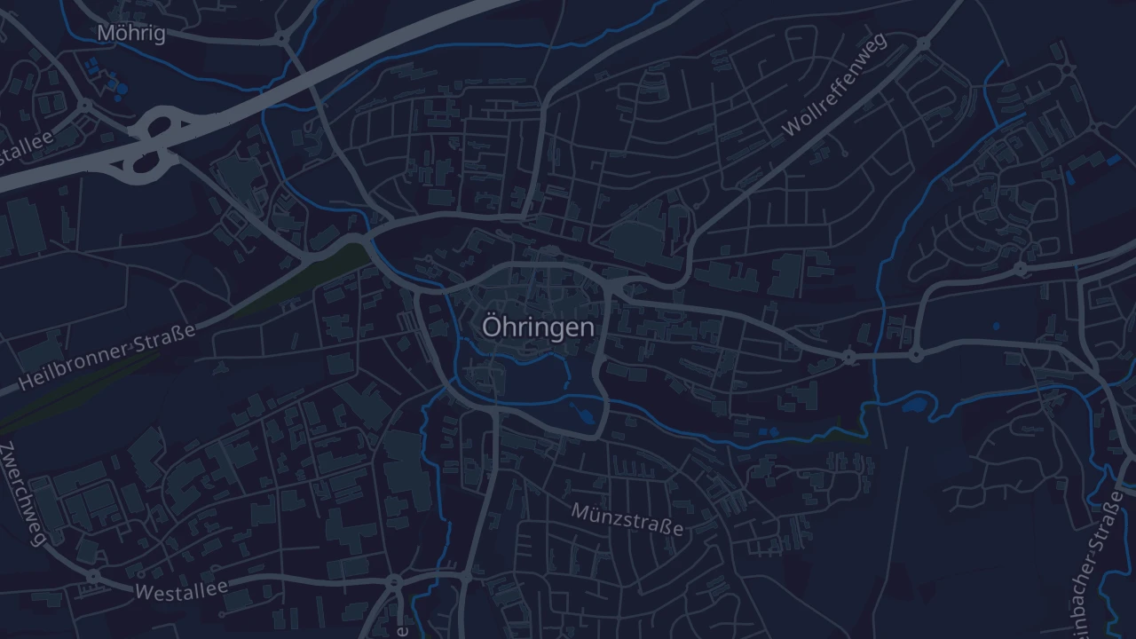 Karte von Öhringen