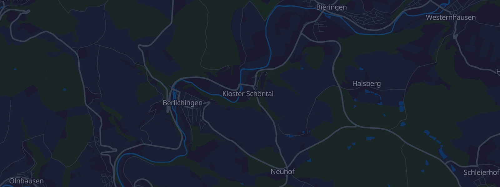 Karte von Schöntal