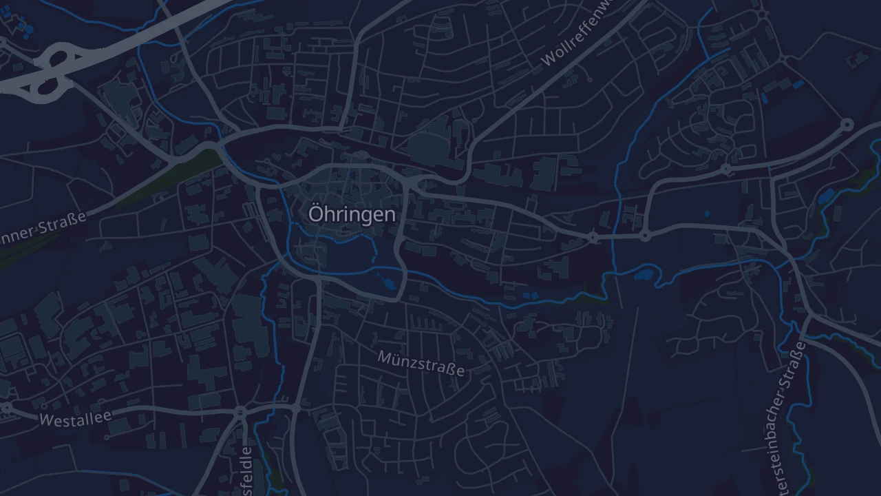 Karte von Öhringen