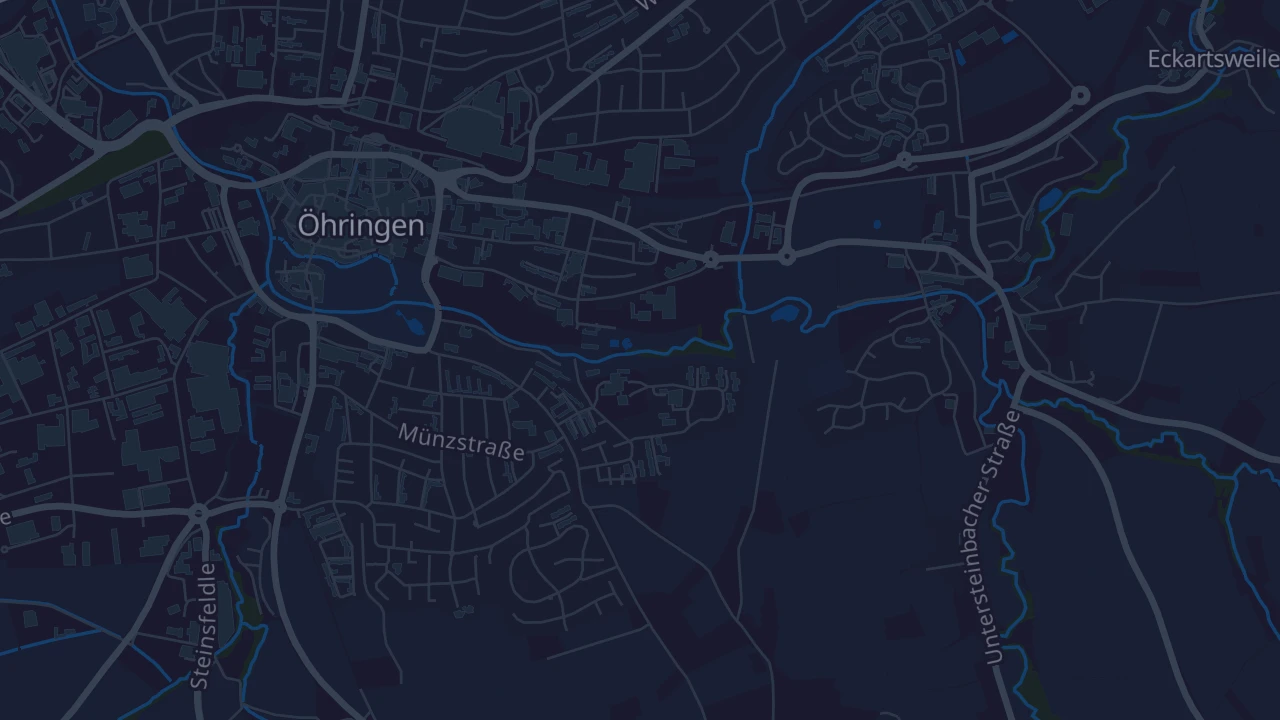 Karte von Öhringen