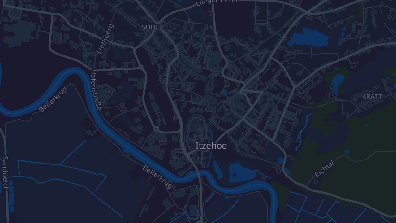 Karte von Itzehoe