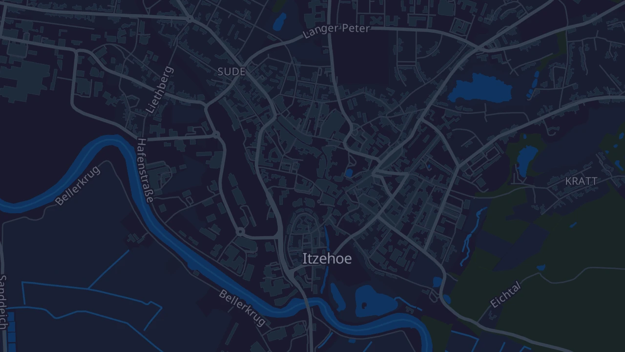 Karte von Itzehoe