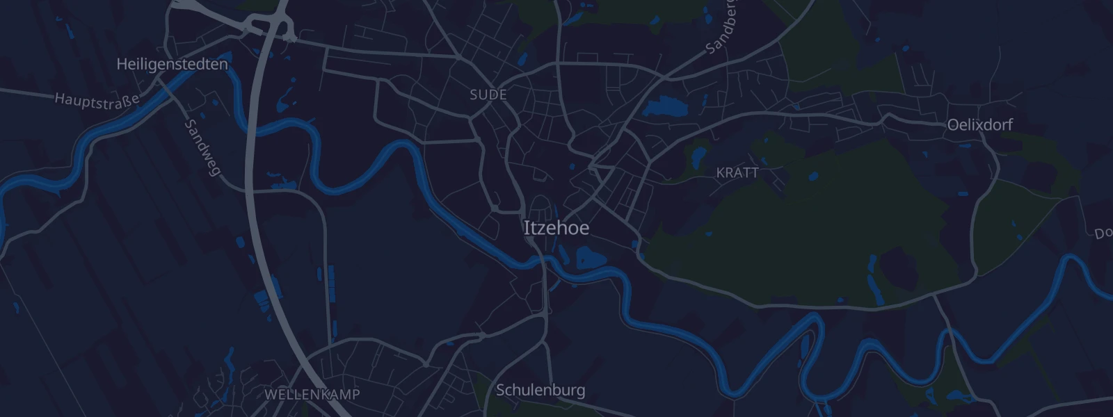 Karte von Itzehoe