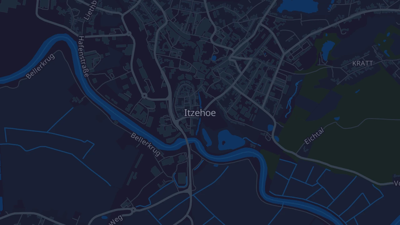 Karte von Itzehoe