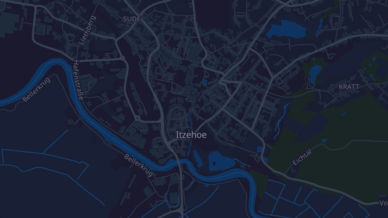 Karte von Itzehoe