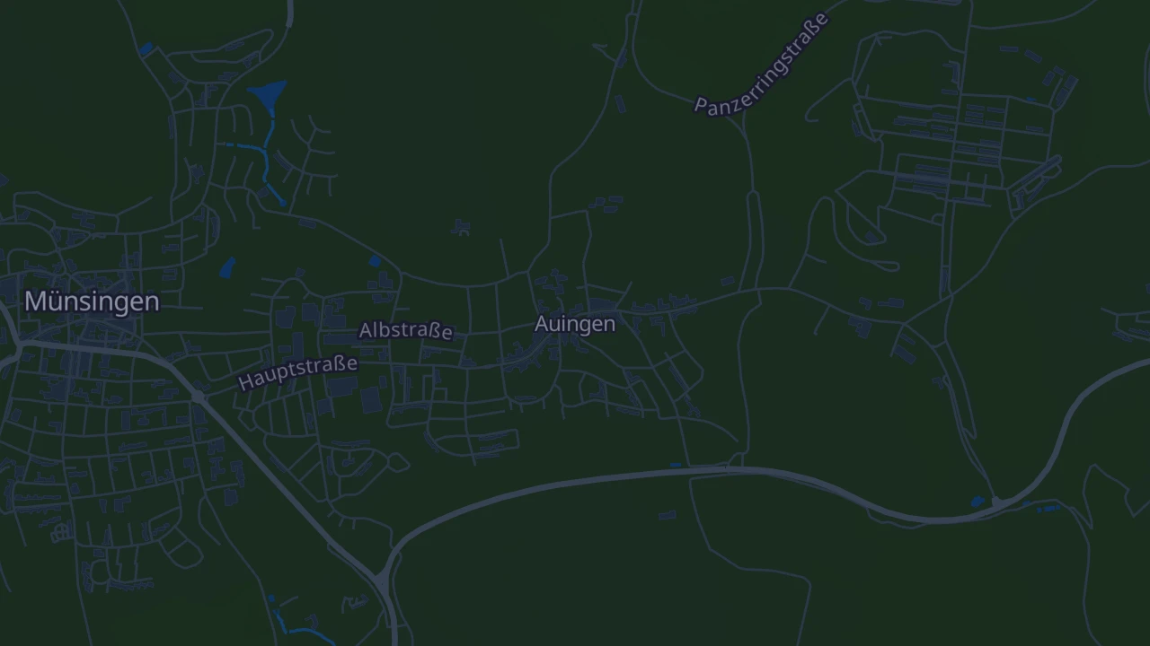 Karte von Münsingen-Auingen
