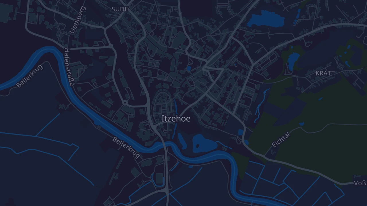 Karte von Itzehoe