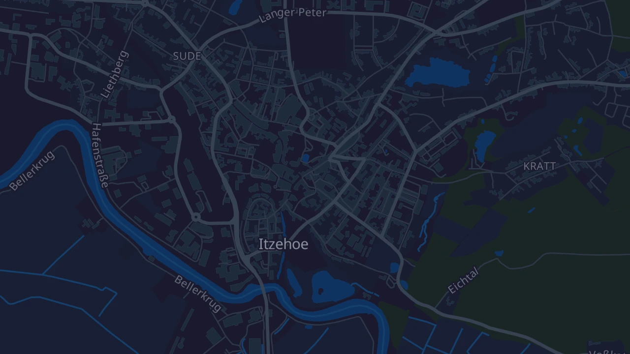 Karte von Itzehoe
