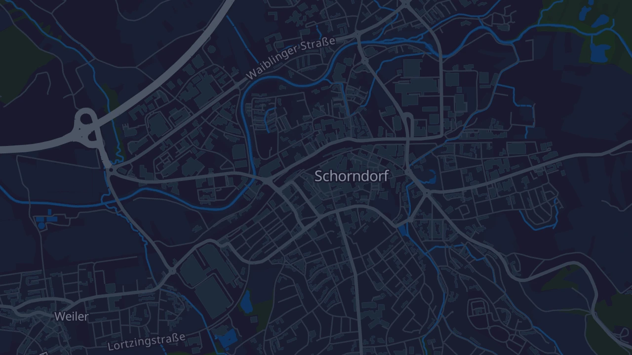 Karte von Schorndorf