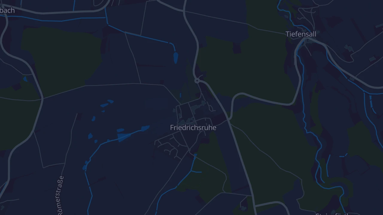 Karte von Zweiflingen-Friedrichsruhe