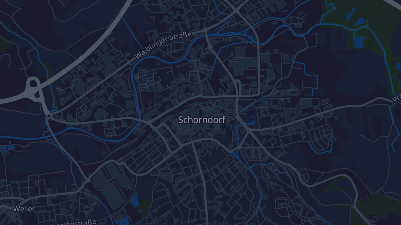 Karte von Schorndorf