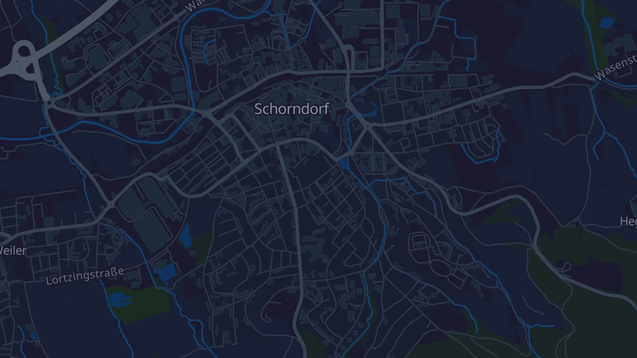Karte von Schorndorf