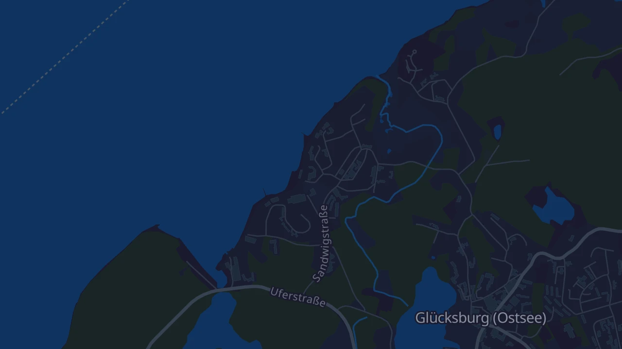 Karte von Glücksburg