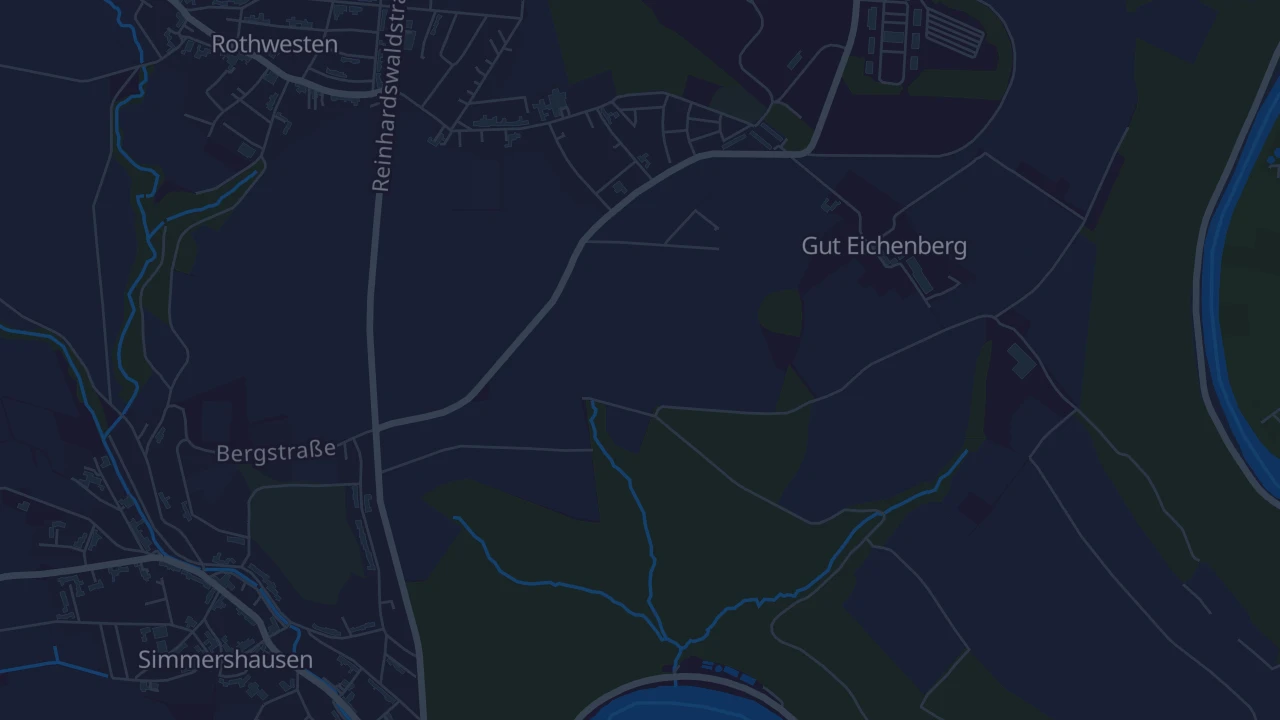 Karte von Fuldatal