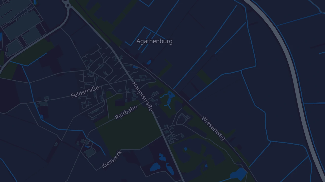 Karte von Agathenburg