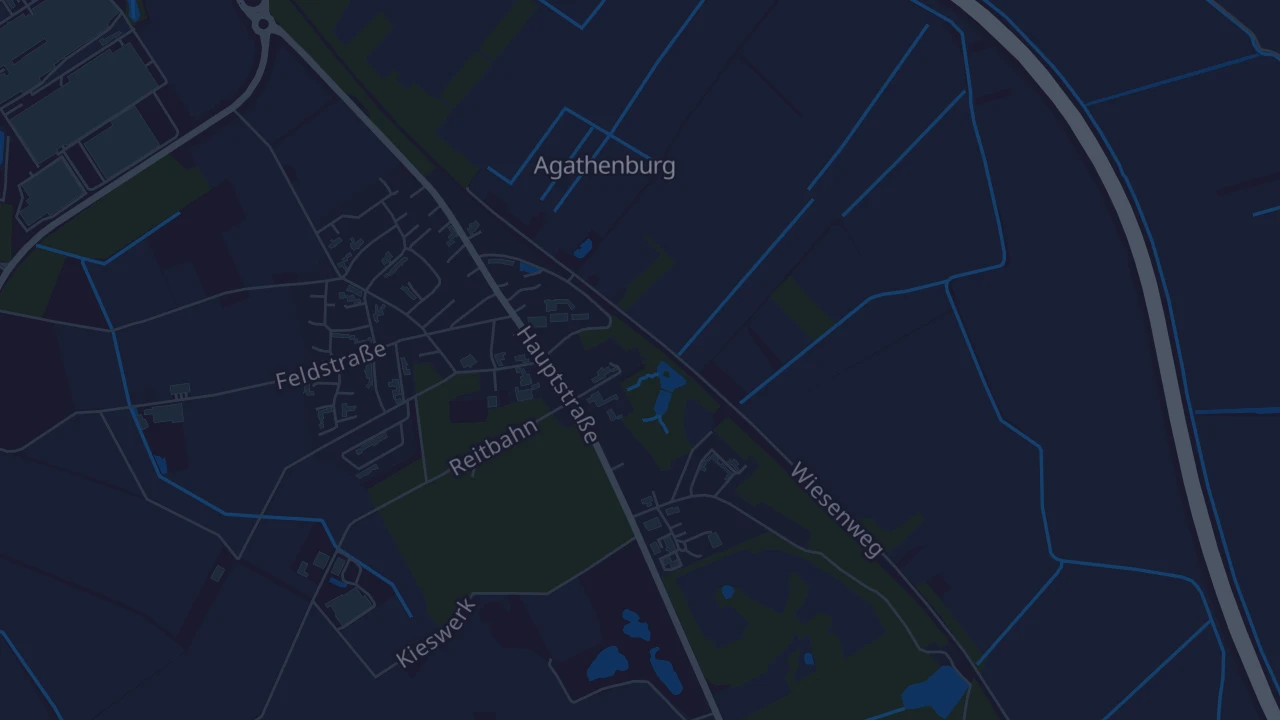 Karte von Agathenburg