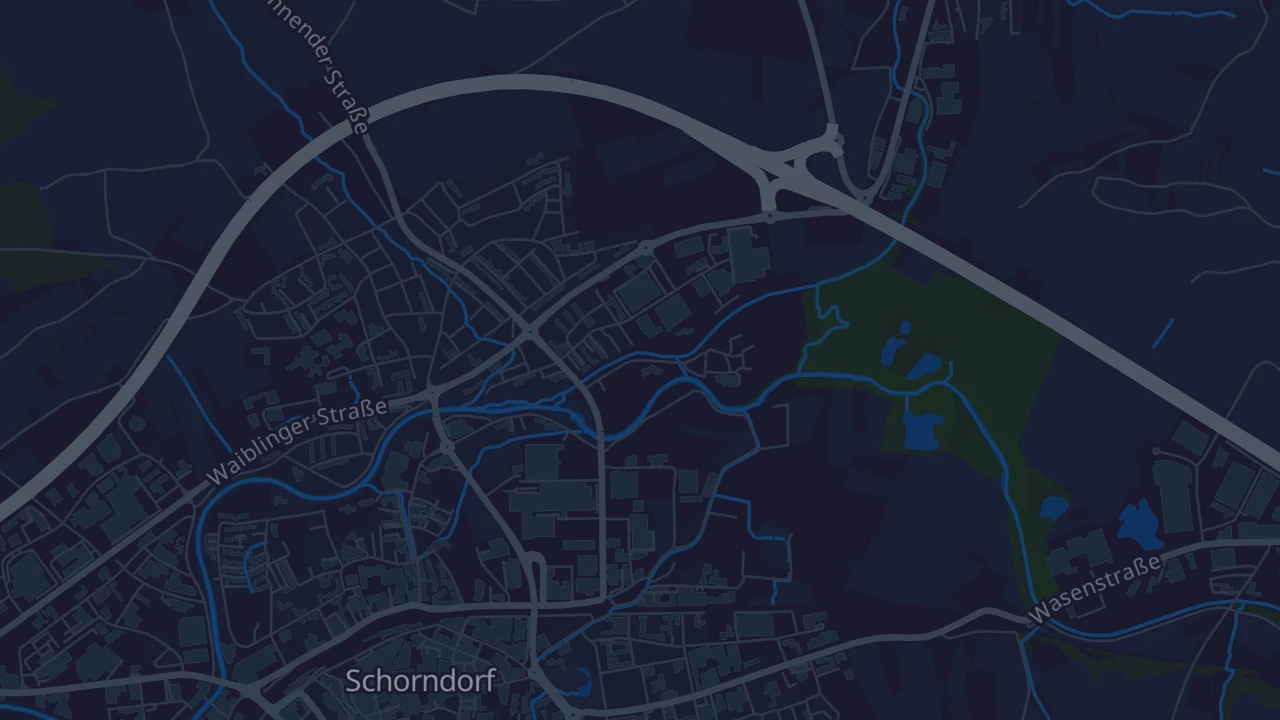 Karte von Schorndorf
