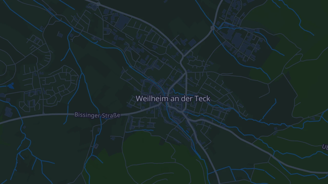 Karte von Weilheim an der Teck