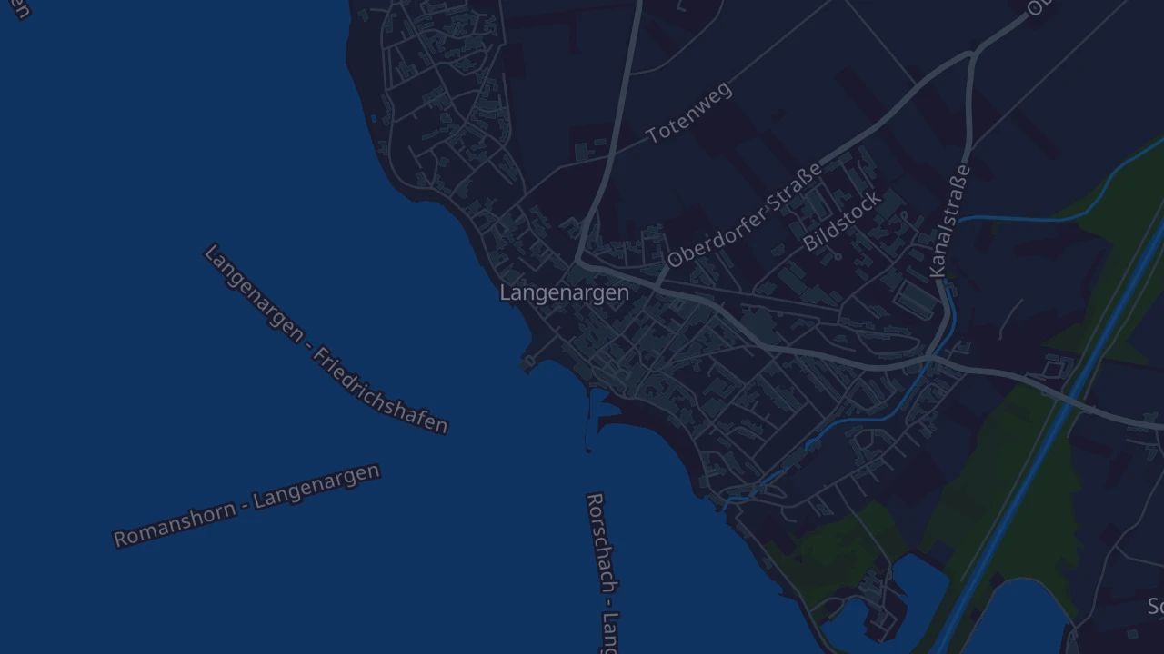 Karte von Langenargen
