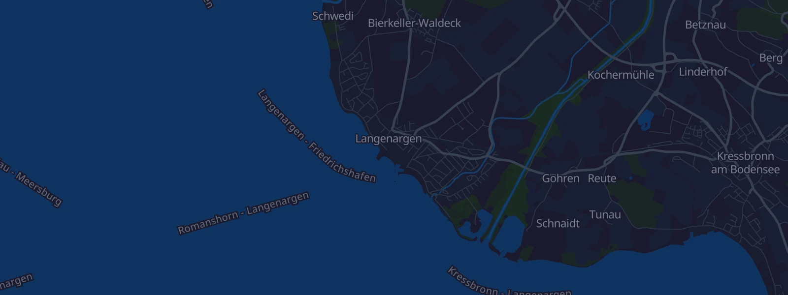 Karte von Langenargen