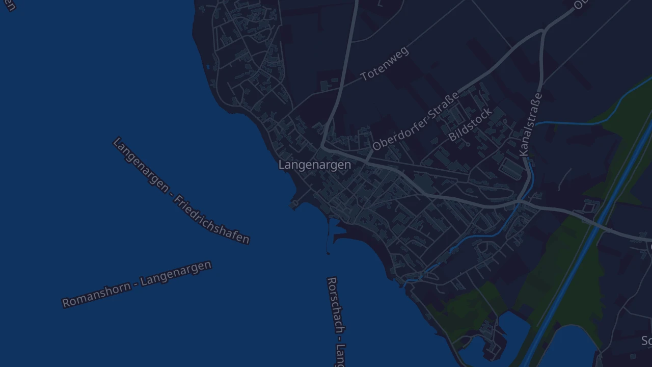 Karte von Langenargen