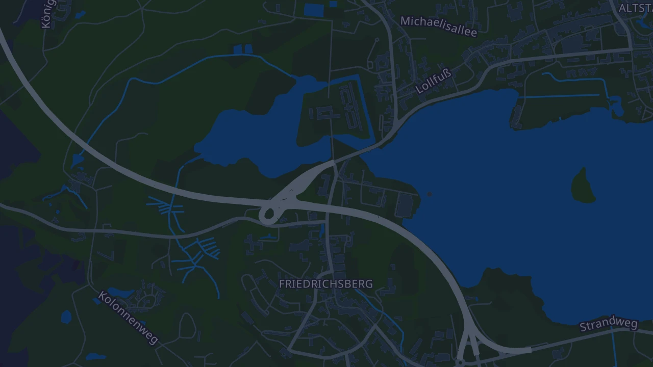 Karte von Schleswig