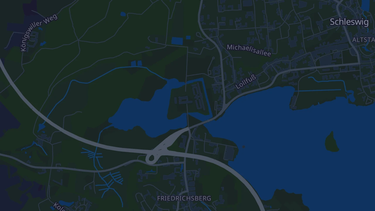 Karte von Schleswig
