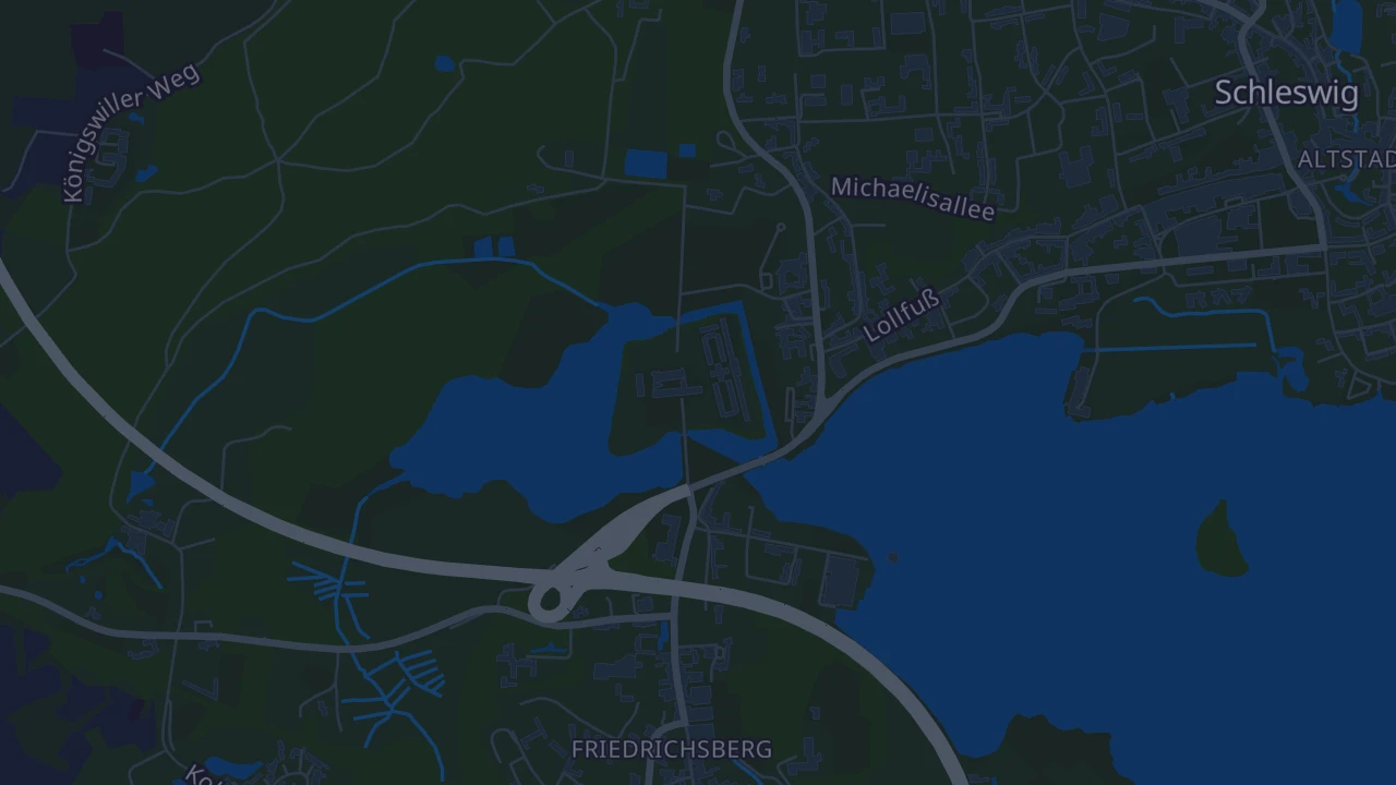 Karte von Schleswig