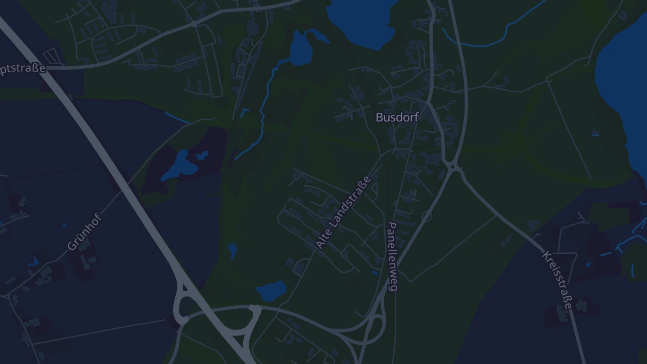 Karte von Busdorf
