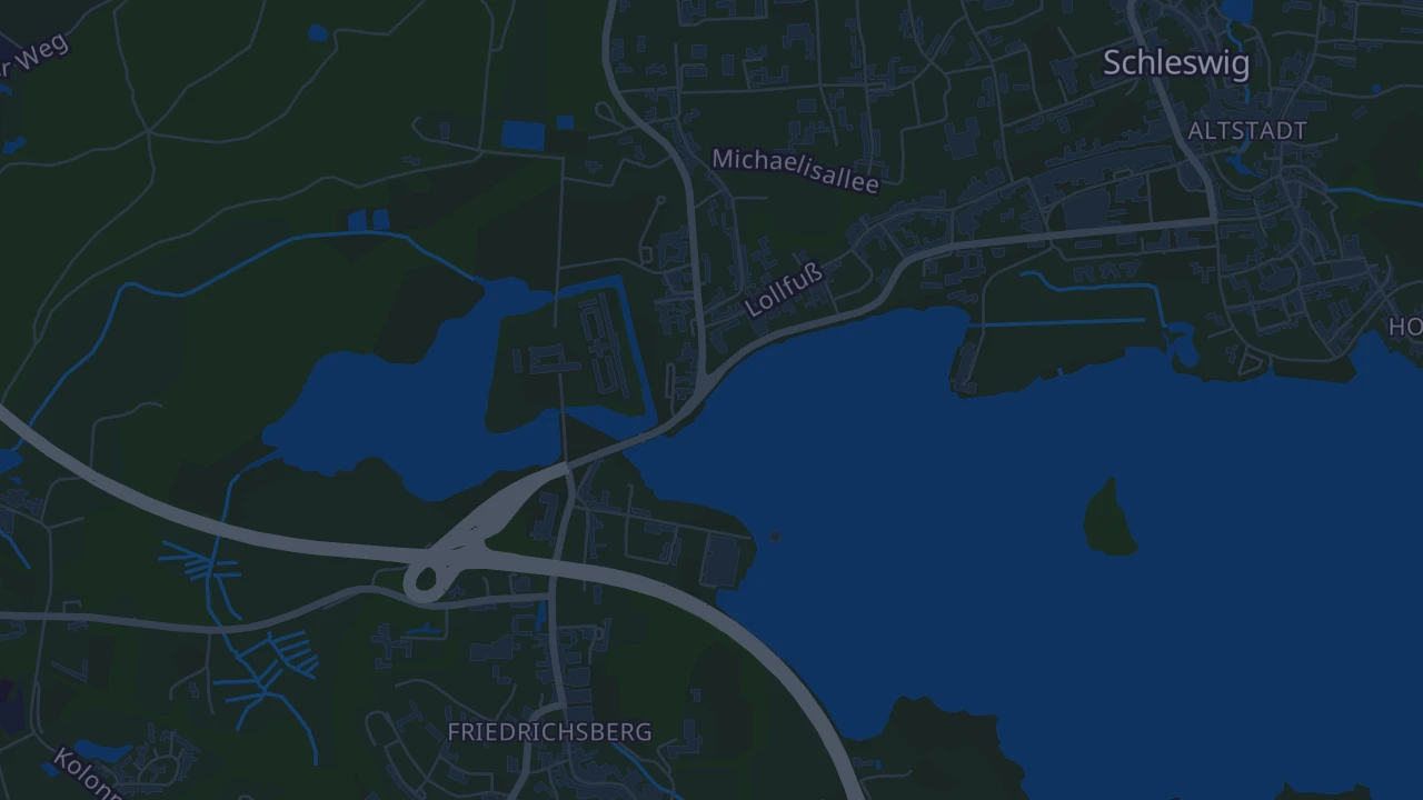Karte von Schleswig