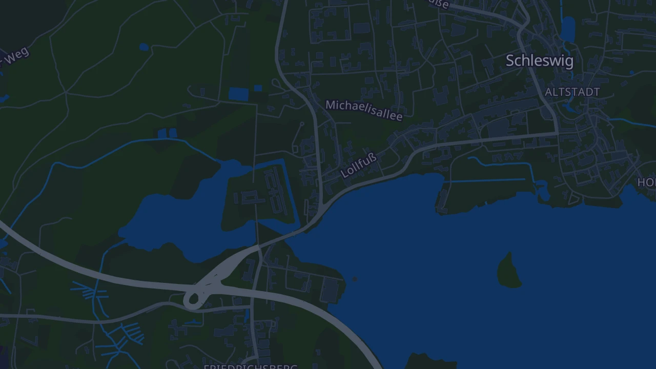 Karte von Schleswig