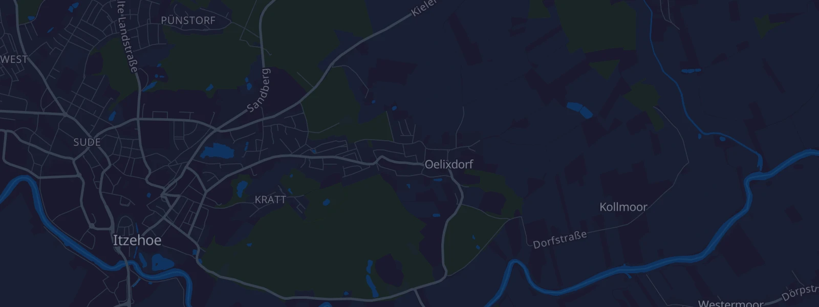 Karte von Oelixdorf