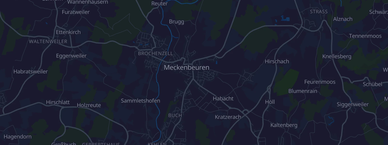 Karte von Meckenbeuren