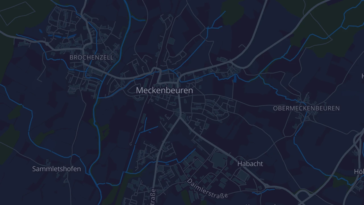 Karte von Meckenbeuren
