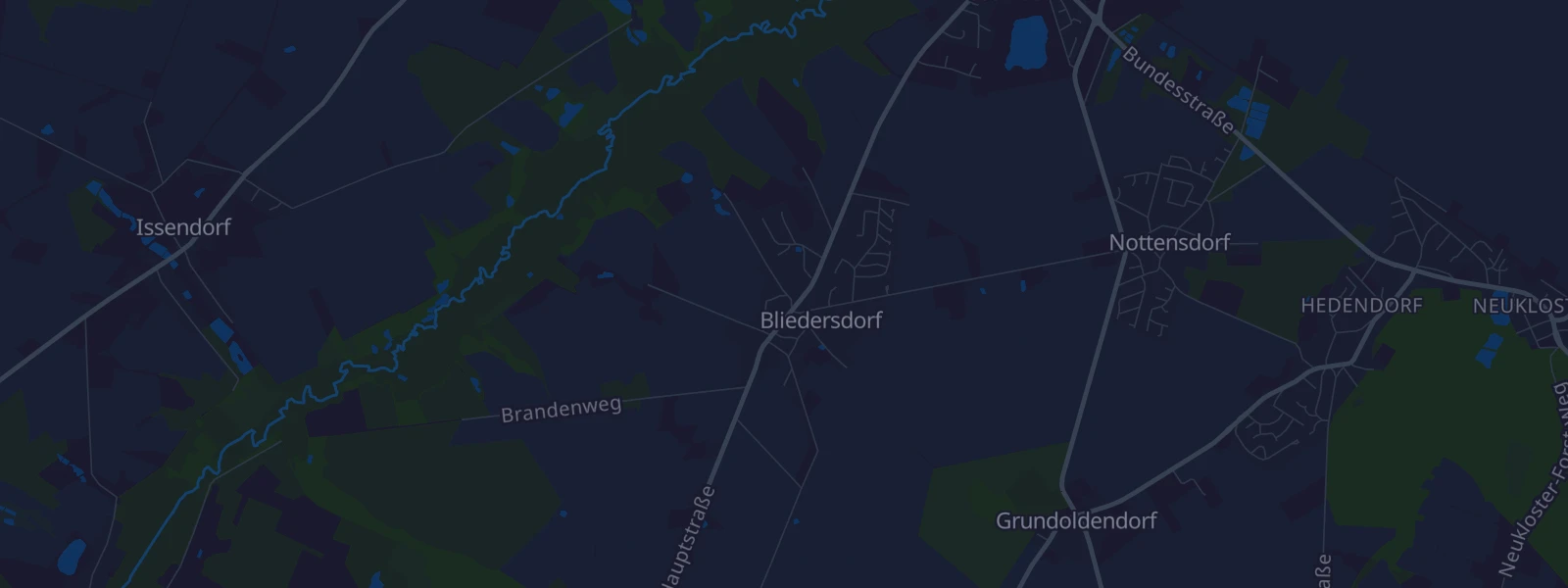 Karte von Bliedersdorf