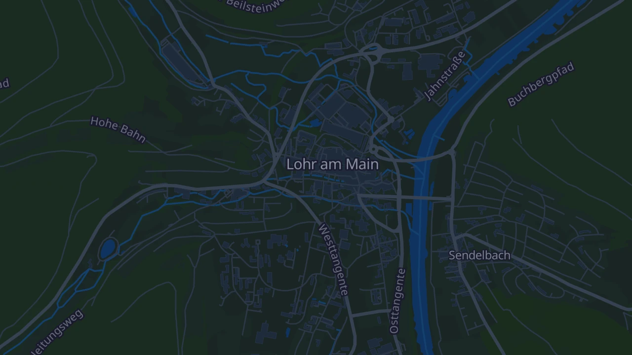 Karte von Lohr am Main