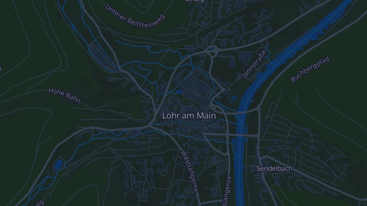Karte von Lohr am Main