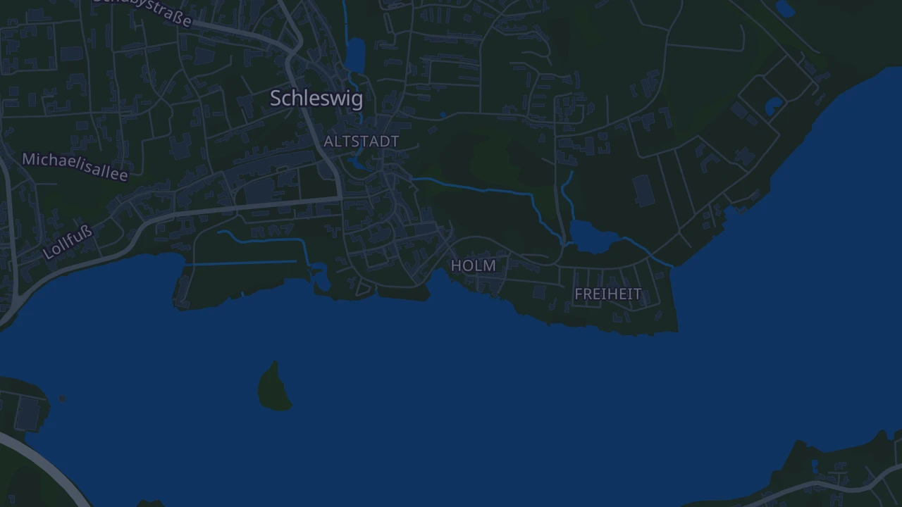 Karte von Schleswig