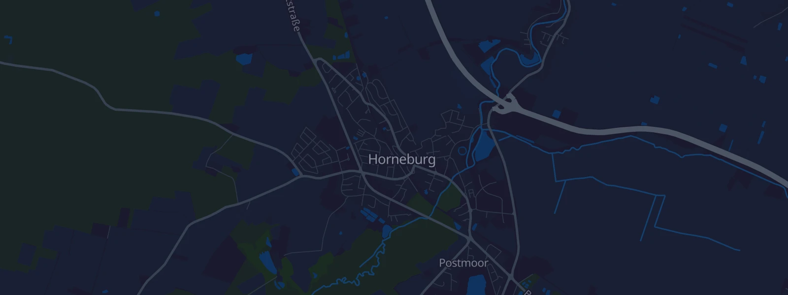 Karte von Horneburg
