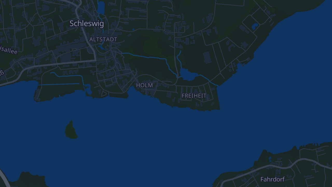 Karte von Schleswig