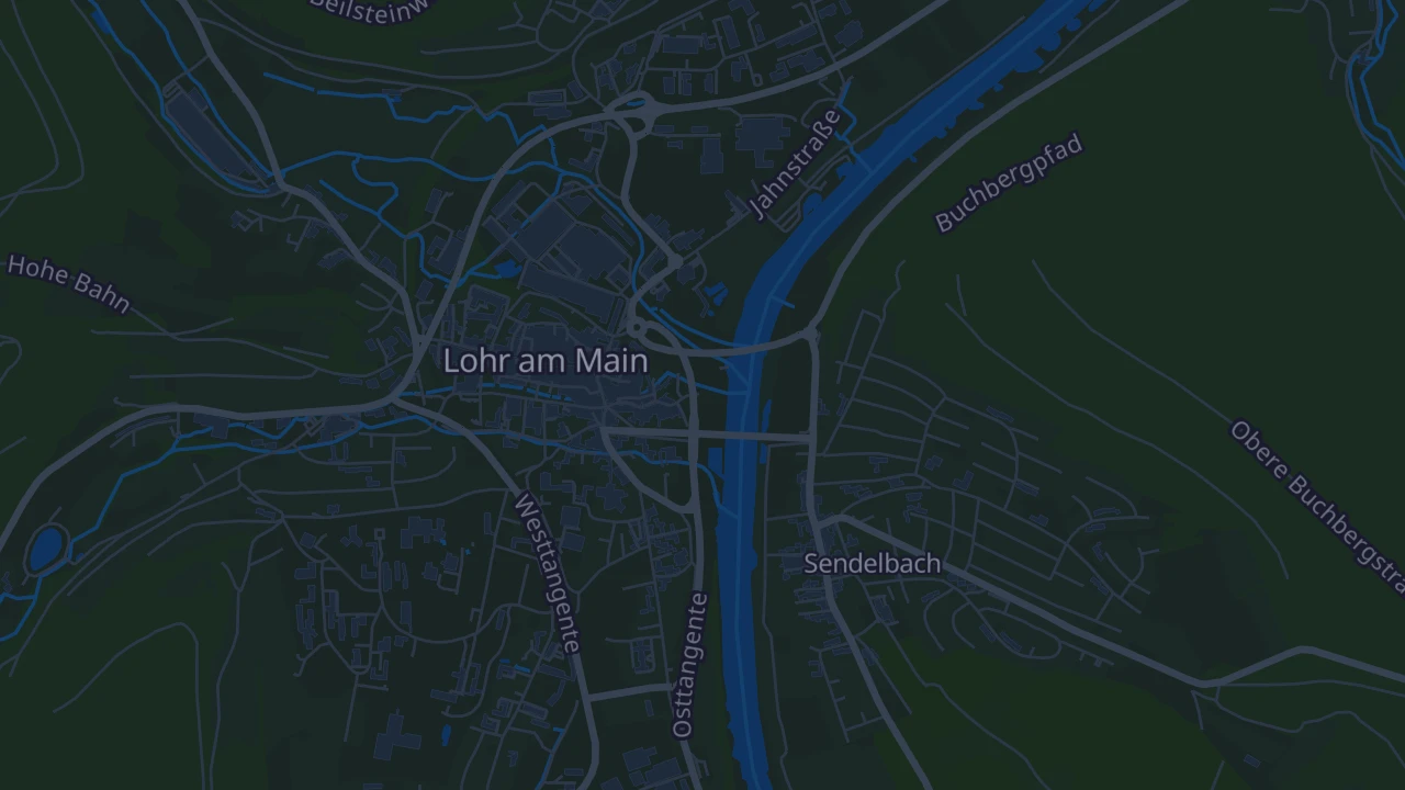 Karte von Lohr am Main
